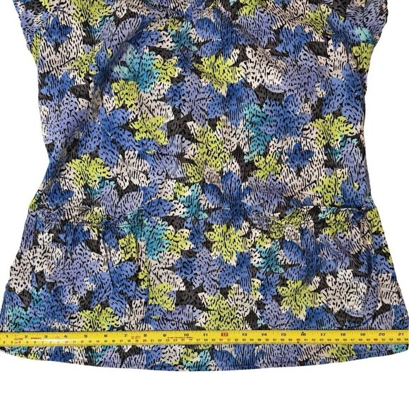 WHITE CROSS Floral Scrub Top‎ Size Size Small Multicolor Medical Uniform Nurses - Picture 11 of 12